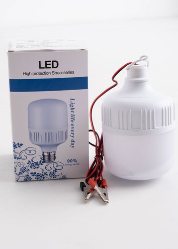 0090 Світлодіодна лампа з клемами для живлення від акумулятора 12V (1 од.) - фото 4