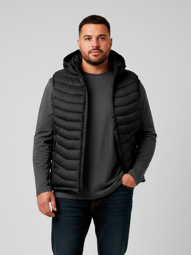 Жилетка чоловіча на синтепоні Size Plus Yola 25009